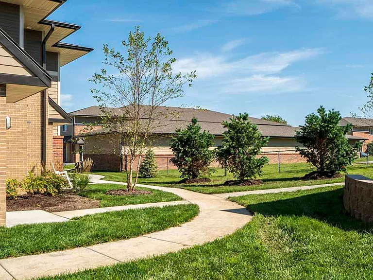 Enjoy peaceful walks along beautifully maintained paths that connect the community.
