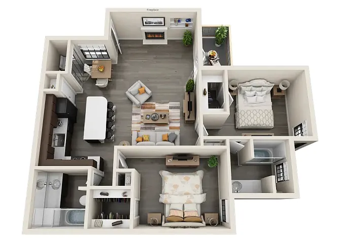 Floor plan B4