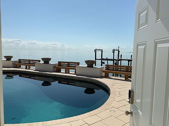 View from Pool Bathroom