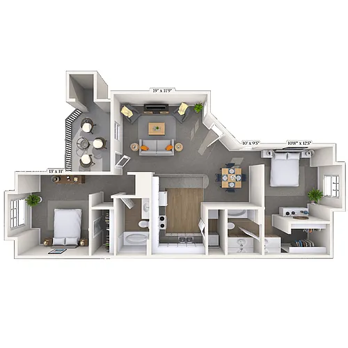 Floor plan 22D