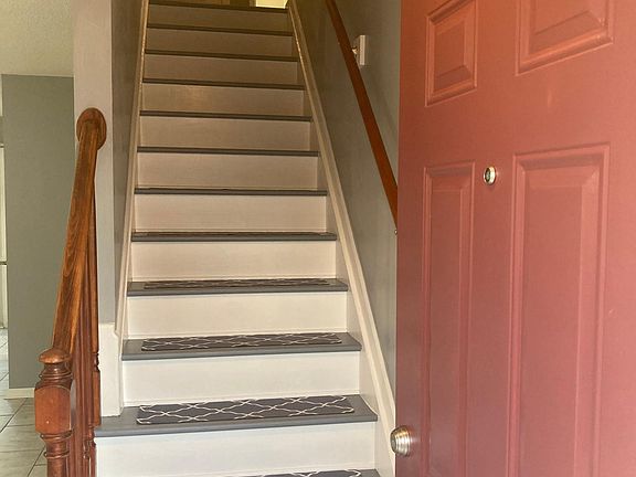 Front door going upstairs