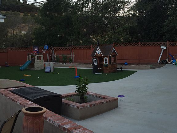 Huge backyard