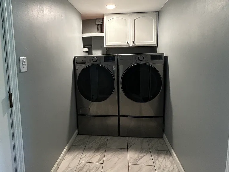 Laundry room located off the Master Bedroom with brand new Washer & Dryer!