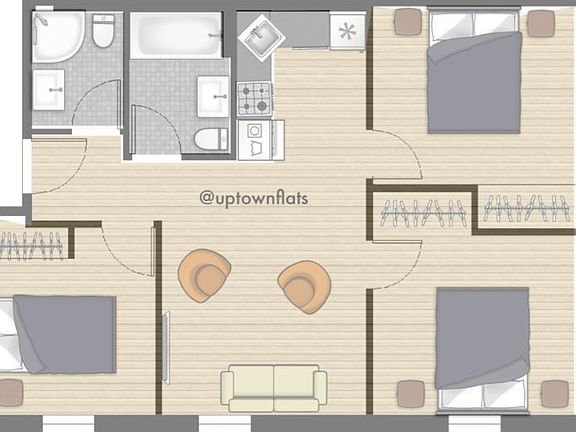 2nd image of 171 W 132nd St #E5