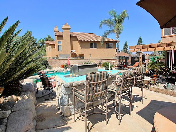 View from BBQ barstools