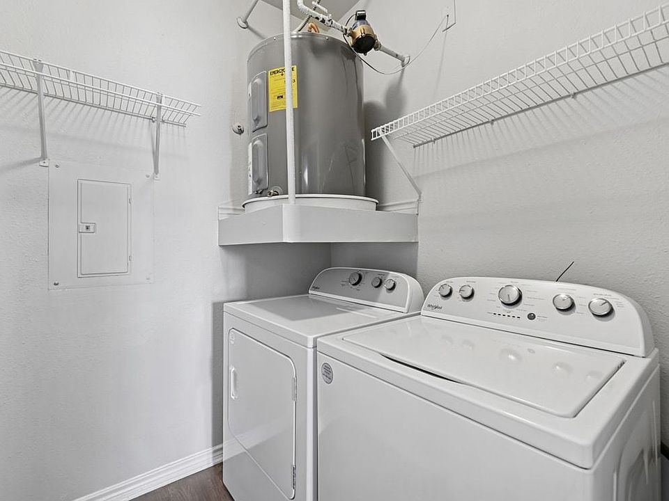 In-unit washer and dryer