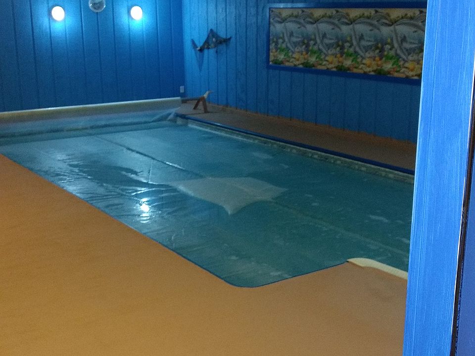 Heated enclosed pool 