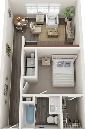 The Rocket - One Bedroom 503 sqft The Rocket - One Bedroom 503 sqft