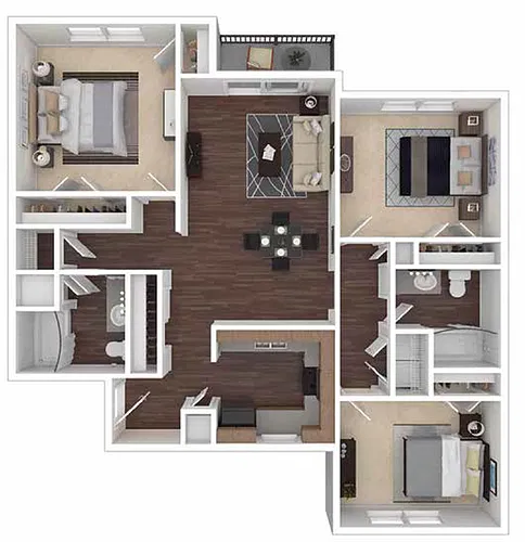 Floor plan Sea Glass