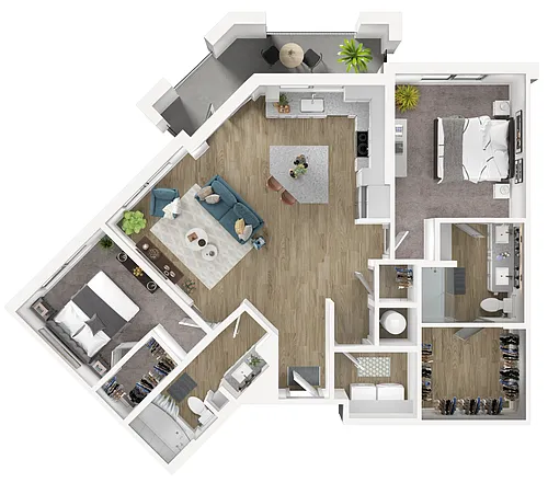 Floor plan B3