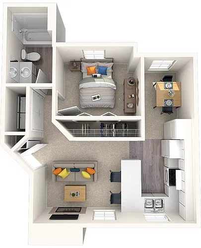 Floor plan The Creighton