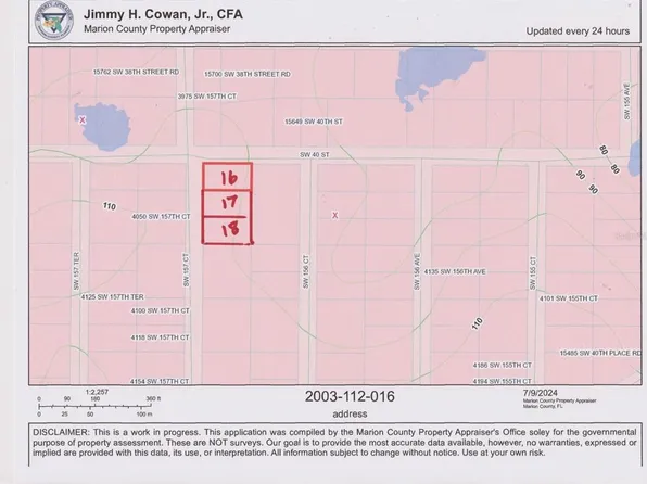 SW 157th Ct Lot 16, Ocala, FL 34481