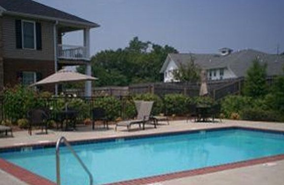 Pool with lounging