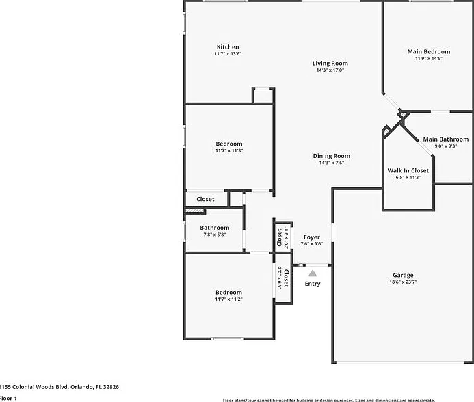 3 bed, 2.0 bath, 1480 sqft, $2,235 — Photo 2