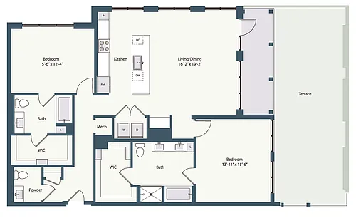 Floor plan 2C.4u