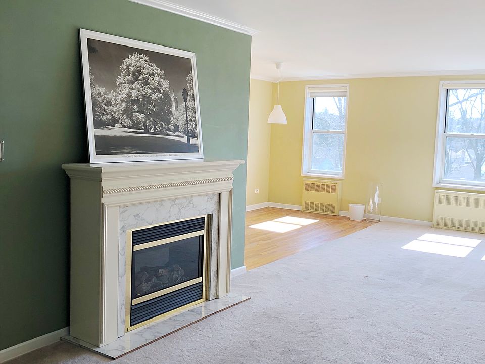 living room and dining space