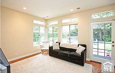 Wall of windows in family rm