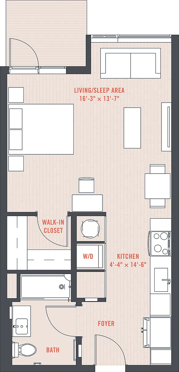 Floor plan S1D