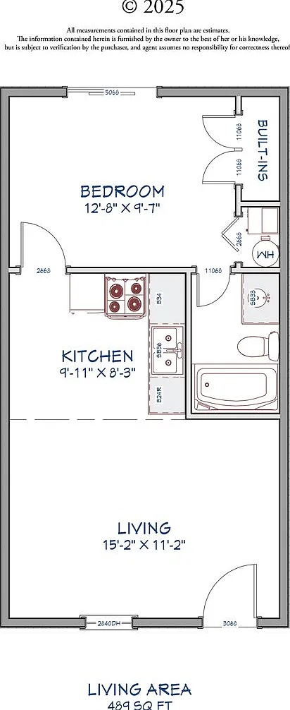 1 bedroom, 1 bath — Photo 2