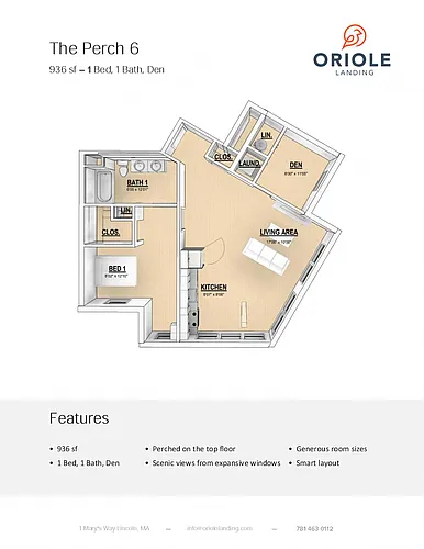 Floor plan Perch 6