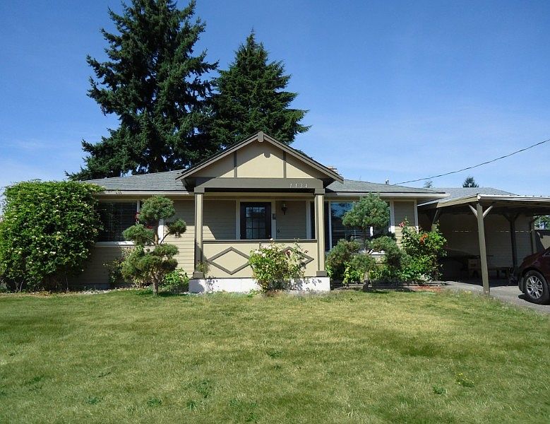 This updated home has new hardiplank siding, a carport and a 2 car detached garage.