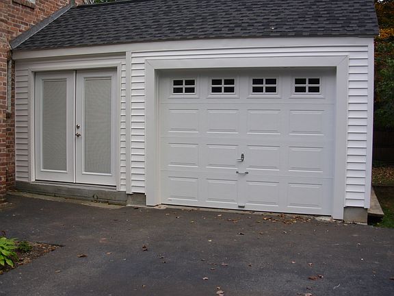 Garage and French Door