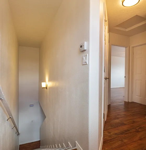 Stairwell and Hallway