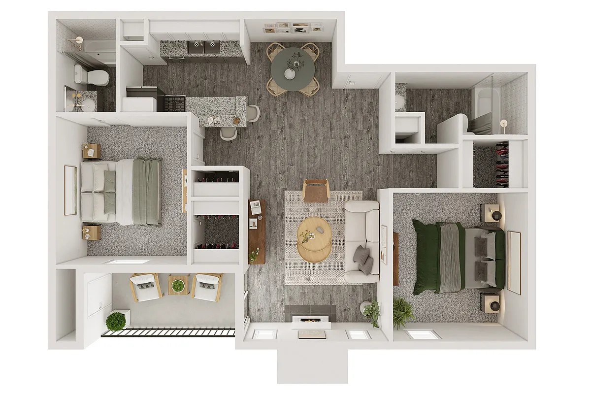 Floor plan B2