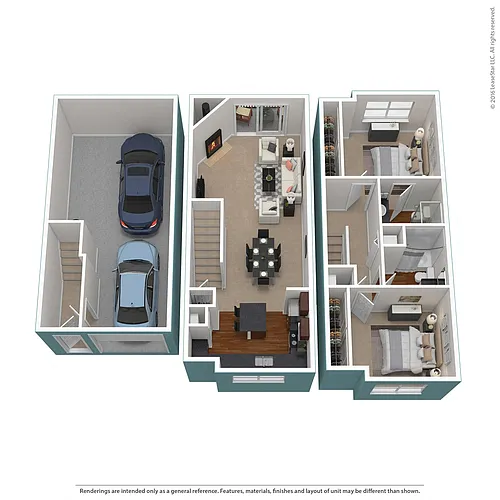 Floor plan Residence 11 Upgraded