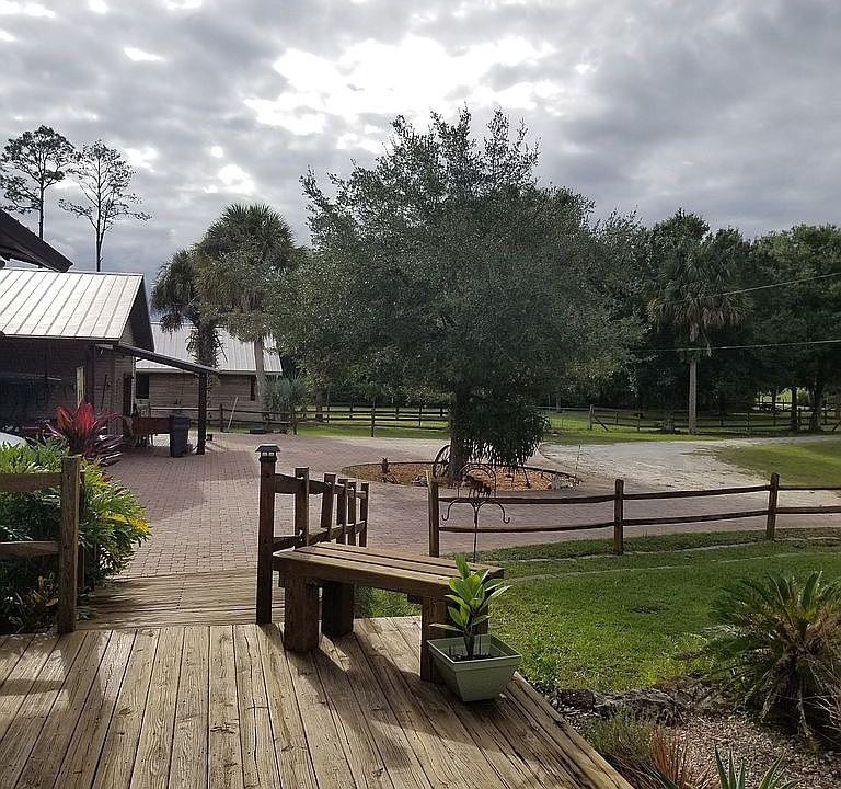 view from house to office