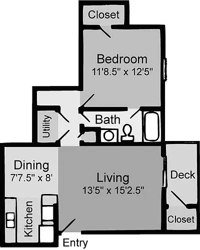 Floor plan Topsail Reno Quartz A1B