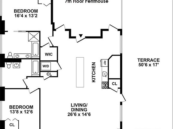 2nd image of 133 Essex St APT 701