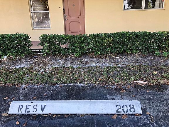 Front door parking