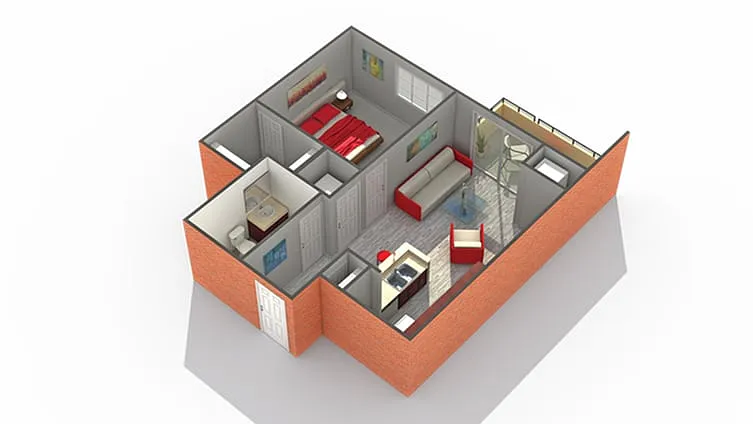 Floor plan Belmont