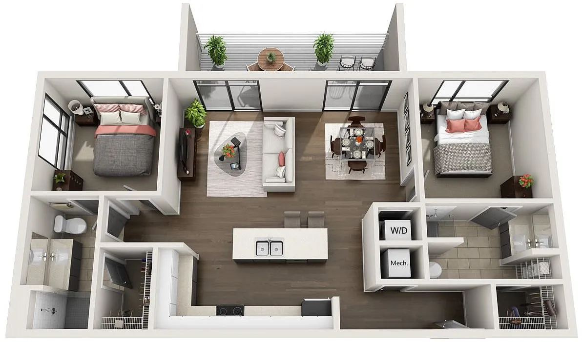 Floor plan B3