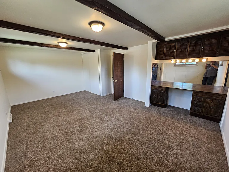 Upstairs Master Bedroom - twice the size of a regular bedroom