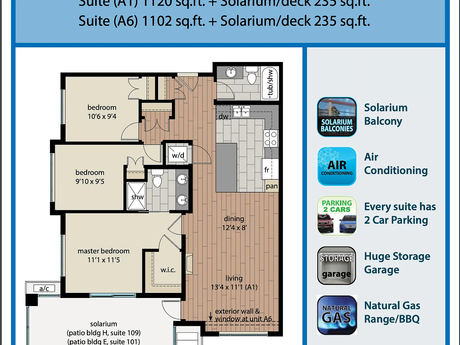 3 bed, 1120 sqft, $3,190 — Photo 1
