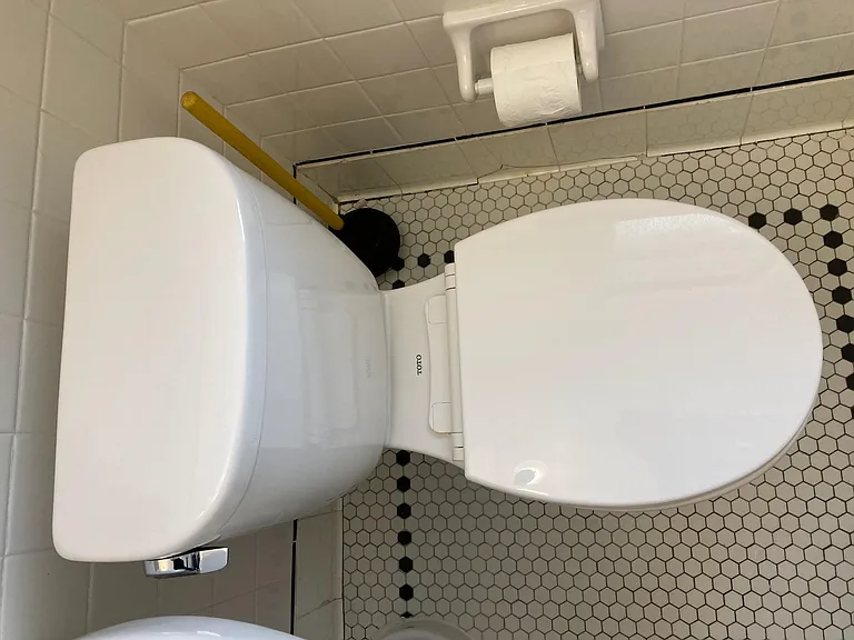 New toilet.
