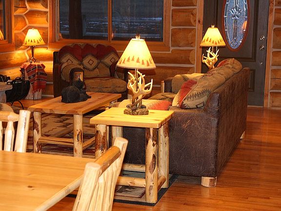 Living and dining rooms
