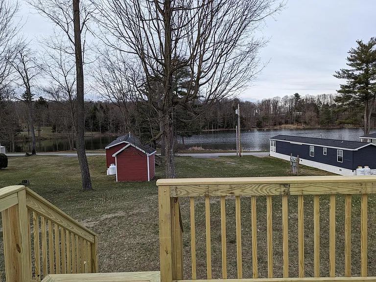 Another view of twin ponds from rear deck