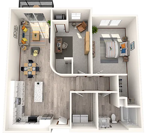 Floor plan B1