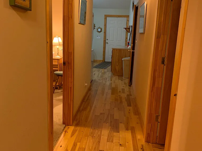 Hallway from living area