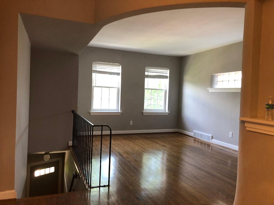 Living room and front entry