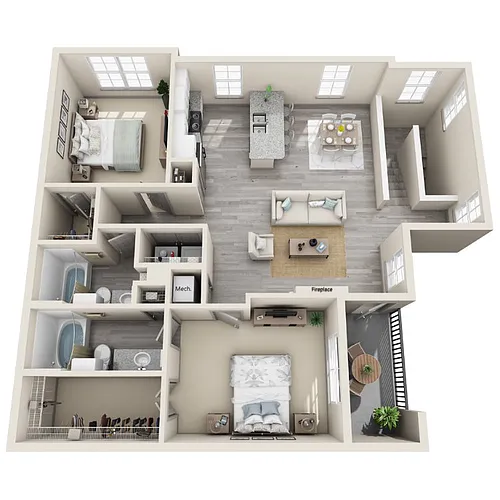 Floor plan Cedar