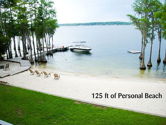 125ft private beach front