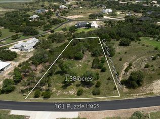 161 Puzzle Pass LOT 543, Spring Branch, TX 78070
