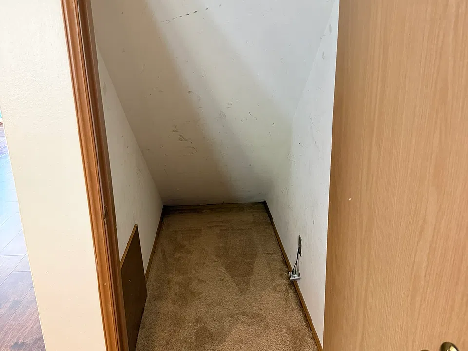 Storage under the stairs