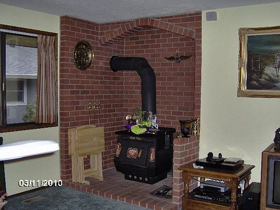 Family room Wood Stove