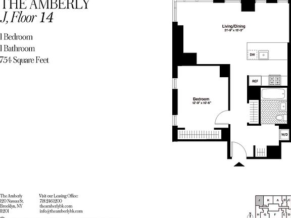 2nd image of 120 Nassau St APT 14J