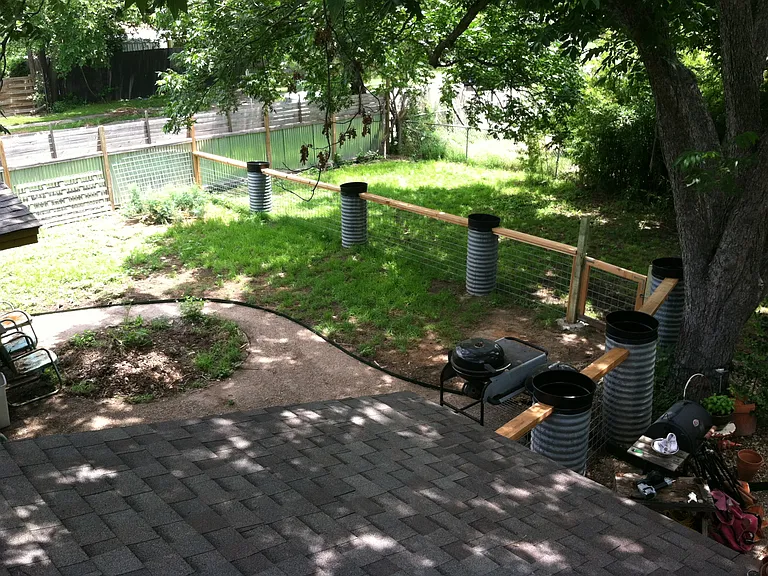 Big side backyard